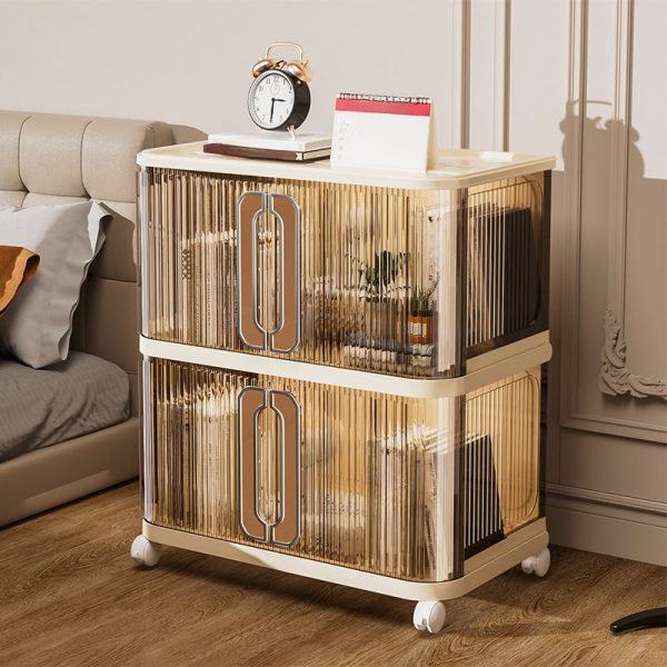 "Rotating Pop Up Standard Kids Bookshelf with Multiple Doors Options (10/8/6 Doors)"