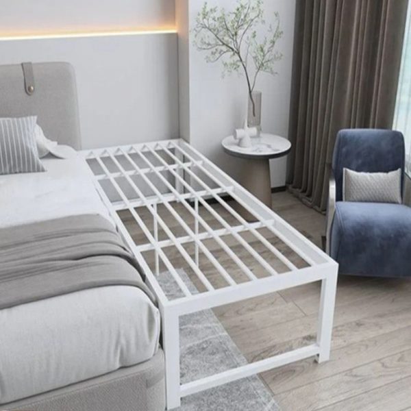 "Chic Black/White Trendy Metal Standard Children Bed - Gender Neutral"